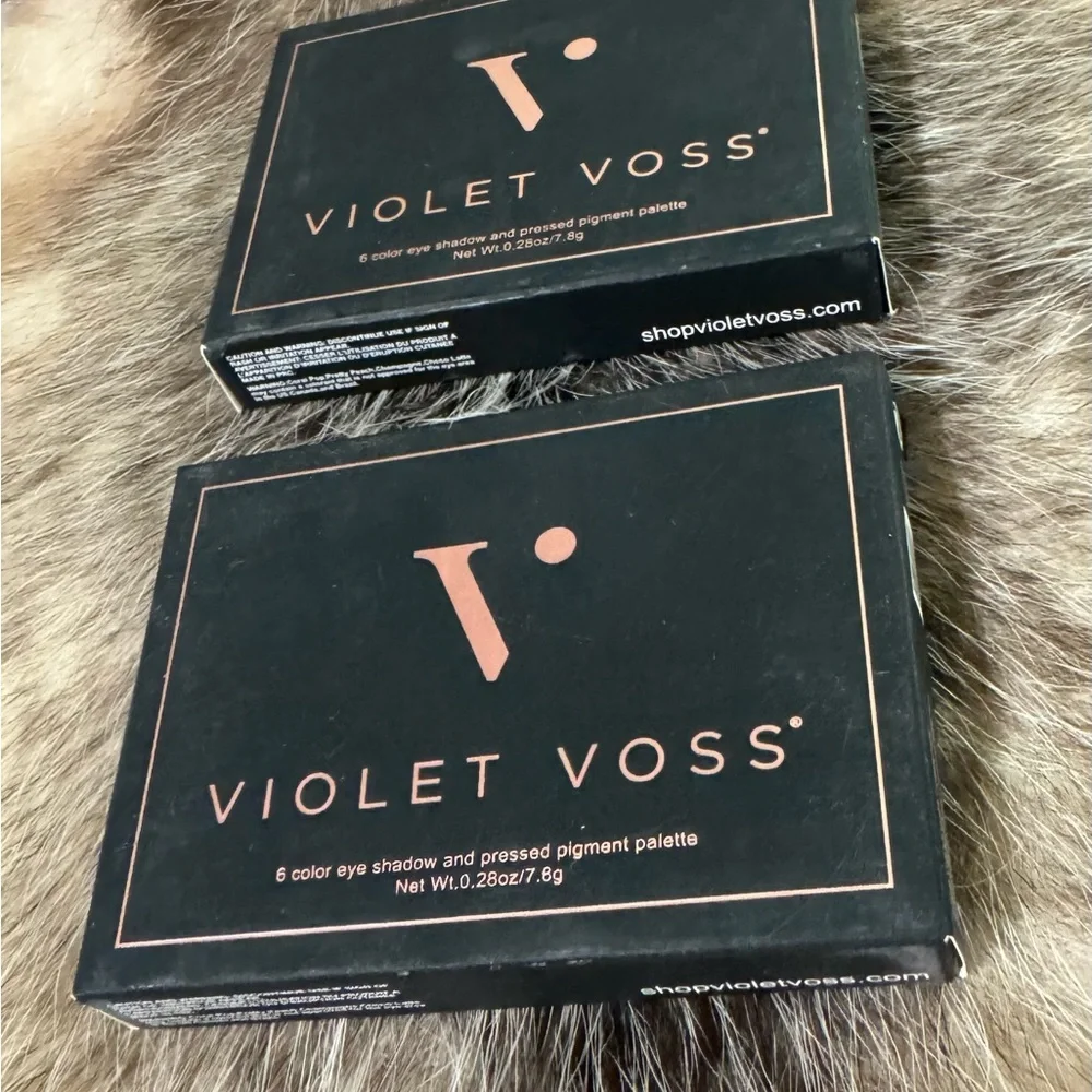 Lot of 2 VIOLET Voss • mini eyeshadow palette.‎ New in box